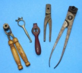 Five US Bullet Moulds & Cartridge Loading Tools (RPA)