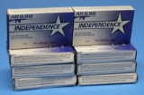 Eight 20-Round Boxes of Independence 5.56/.223 550 Gr Ammunition (TLB)