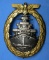German Kriegsmarine WWII High Seas Fleet Badge (SMD)