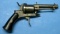 French or Belgian Civil War era 9mm Pinfire Revolver - Antique - no FFL needed (SLH)