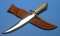 Collectable Joe Yeates Texas Sequin Bowie Fighting Knife (DSA)