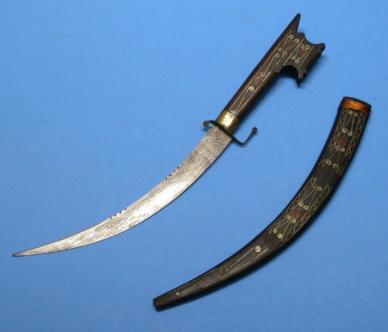 Antique North African Nimcha Grip Knife (CPD)