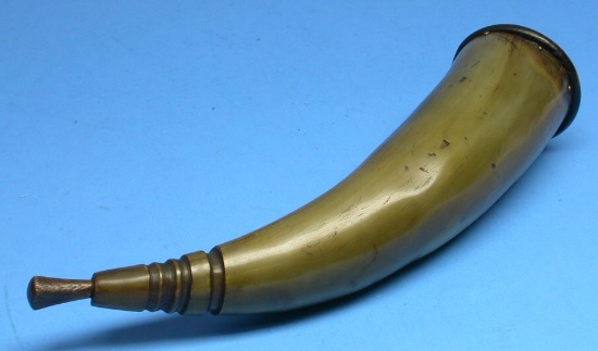 Antique Polished Powder Horn (KDW)
