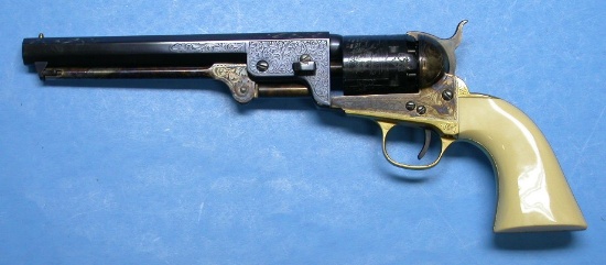 Cimarron Arms Colt M1851 .36 Caliber Engraved Percussion Revolver - no FFL needed (SLH)