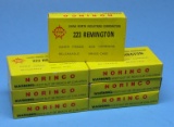 Seven Chinese Norinco 20-Round Boxes of 7.62x39mm Ammunition (A)
