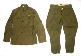 US Army WWI Enlisted Uniform Tunic & Trousers (A)