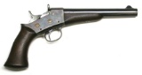 US Military Remington 1871 Army Rolling Block Pistol (SLH)