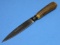 English Pre-Civil War era Harrison Bros & Howson Cutlery Patch Knife (KDW)
