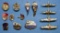 Large Group Lot of Soviet Enameled Badges (A)
