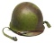 US Military Late WWII M1 Helmet & Liner (DNK)
