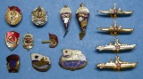 Large Group Lot of Soviet Enameled Badges (A)