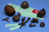 Group Lot of Various German Military WWII Ordnance Items (A)