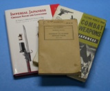 Three Books on Japanese WWII Forces and Ordnance (A)