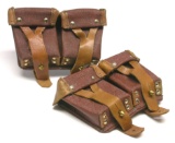 Two Soviet WWII-1950s Mosin-Nagant Ammunition Pouches (A)