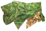 US Marine Corps WWII-Korea Reversible Camouflage Shelter Half (HOH)
