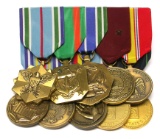 US Navy 10-Award Medal Bar (PWS)