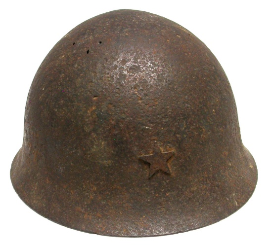 Imperial Japanese WWII Type 30 Relic Helmet from Okinawa (SMD)