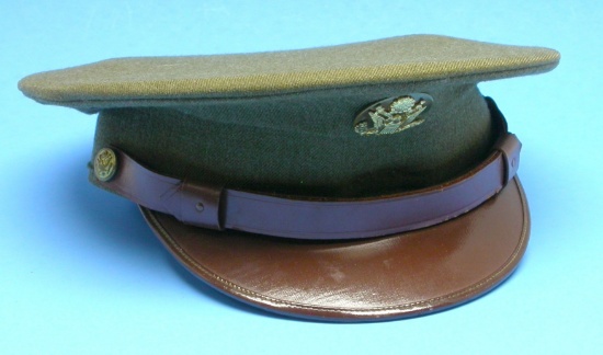 US Army WWII Enlisted Man's Visor Hat (TSF)