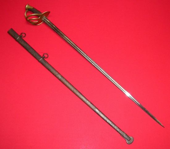 French Military Model 1854 Dragoon Sword (CPD)