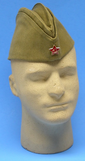 Soviet Military Enlisted Man's Overseas Cap (TSF)
