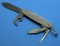 US Military 1989 Stainless Steel Pocket Utility Knife (RAP)