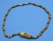 Bone Face Beaded Necklace and Pendant (BA)