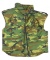 ABA/American Body Armor Ballistic Flak Vest, Woodland Camouflage, Size Medium (DLL)