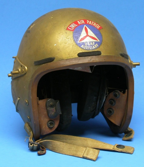 Early US Air Force Korean War era Fight Helmet (ACR)