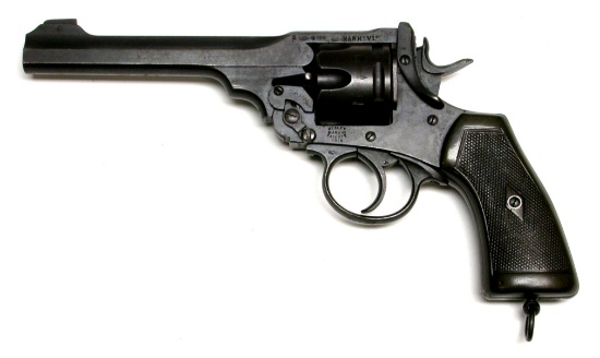 Original British Military WWI Webley MK-VI .455 Double-Action Revolver - FFL #377485 (JGD)