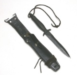 US Military used Vietnam War era Gerber MK-II Fighting Knife (A)