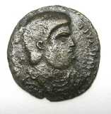 Ancient Imperial Roman Emperor Magnentius Bronze Coin (JEK)
