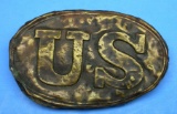 US Army Civil War Dug Belt Buckle (A)