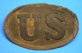 US Army Civil War Dug Cartridge Box Plate (A)