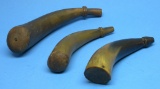 Three Antique Powder Horns (JGD)