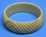 Antique Ivory Carved Bracelet (PWS)