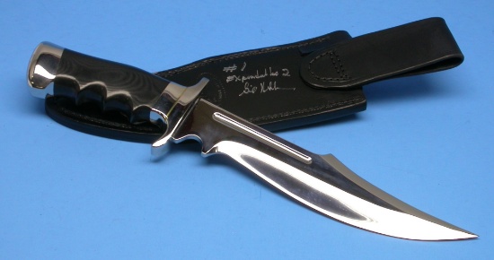 Original Gil Hibben's one-of-a-kind Expendables 2 movie prototype Legionnaire Bowie Knife (CAH)