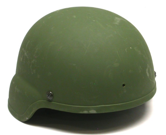 US Military Contractor MSA Mich Kevlar Helmet (RS)