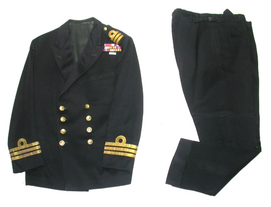 British Royal Navy Commander's Dress Uniform (MEM)