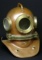 Russian Navy 1980s Copper & Brass Hard-Hat Divers Helmet (DKG)