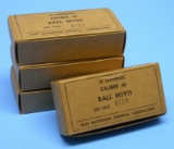 Four 50-Round Boxes of M1911 .45 ACP Ball Ammunition (SGF)