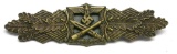 German Military WWII Bronze Close Assault Badge (SMD)