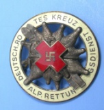 German Red Cross WWII Alpine Ski Badge (SMD)