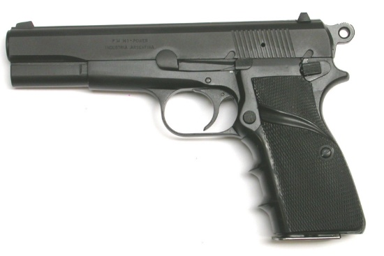 Argentine FM 9mm Hi-Power Semi-Automatic Pistol - FFL #385407 (DGJ)