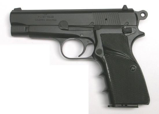 Argentine FM 9mm Hi-Power Compact Semi-Automatic Pistol - FFL #360340 (DGJ)