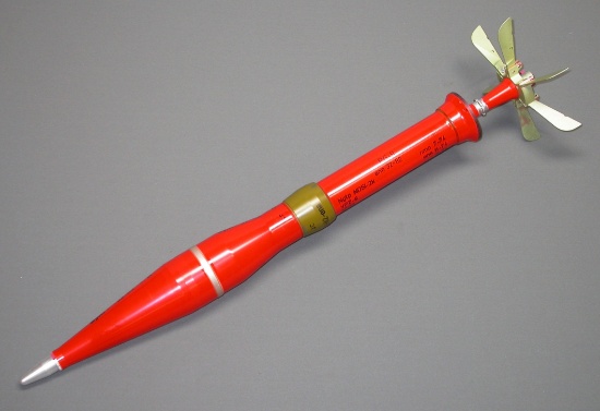 Czech Military NB-73/PG15 73mm RPG Training Aid Rocket (A)