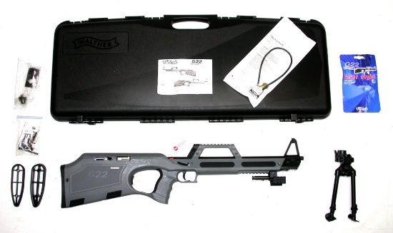 Walther G22 Semi Automatic Rifle with Accessories and Original Case 22LR SN:PW006915 (CYM1)