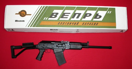 Russian Vepr 12 Semi Automatic Shotgun 12 GA SN:13VCP6576 New In Box (CYM1)