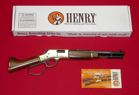 Henry Big Boy Mares Leg Lever Action Pistol 45LC SN:BBML01312C (CYM1)