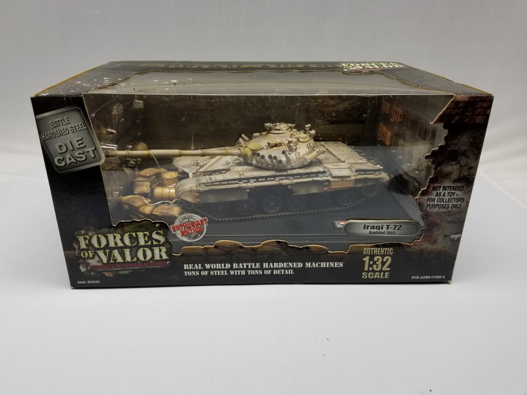 Forces of Valor Iraqi T72 1:32 Scale Model (MGN) | Proxibid