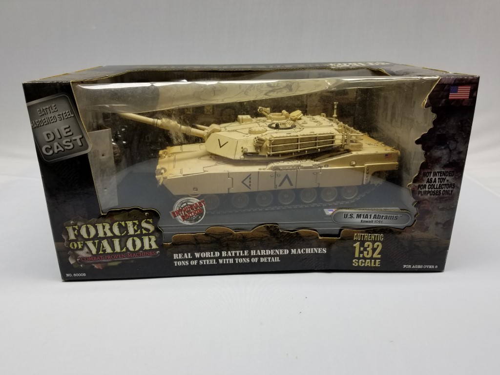 Forces of Valor M1A1 Abrams Tank 1:32 Scale Model | Proxibid